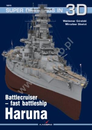 Battlecruiser. Fast Battleship HARUNA. Reissue !