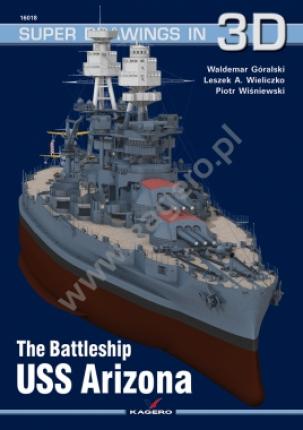 The Battleship USS ARIZONA. Reissue