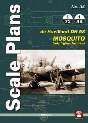 Scale Plans No. 35 - De DH.98 Havilland Mosquito. Early Fighter Versions