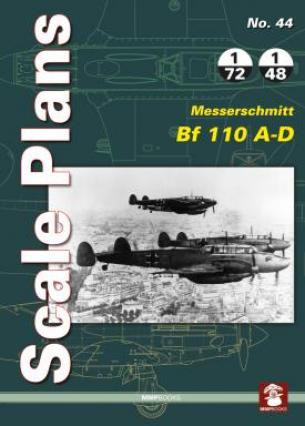 Scale Plans N° 44 - Messerschmitt Bf 110 A-D.