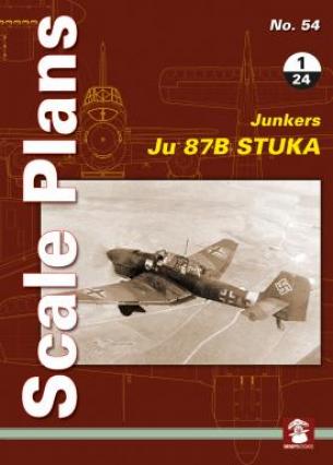 Scale Plans N° 54 : Junkers Ju 87 B Stuka in 1/24.