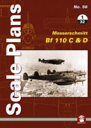 Scale Plans N° 56 : Messerschmitt Bf 110 C & D 1/32.