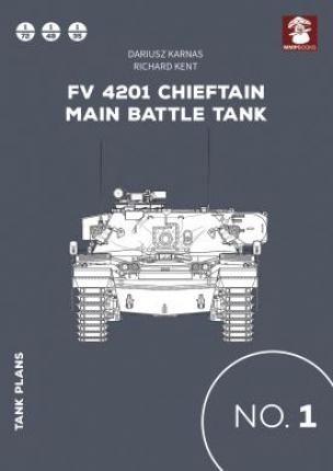 Tank Plans N° 01 - Fv 4201 Chieftain Main Battle Tank.