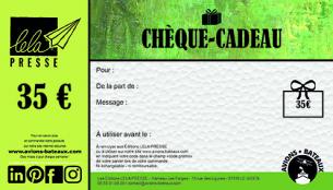GIFT CERTIFICATE 35.00 euros.
