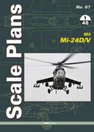 Scale Plans N°67 - Mil Mi-24D/V in 1/48 scale