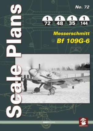 Scale Plans No. 72 Messerschmitt Bf 109 G-6