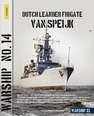 14 WARSHIP - Dutch Leander Frigate Van Speijk