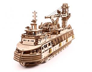 Puzzle 3d en bois - Model Research Vessel